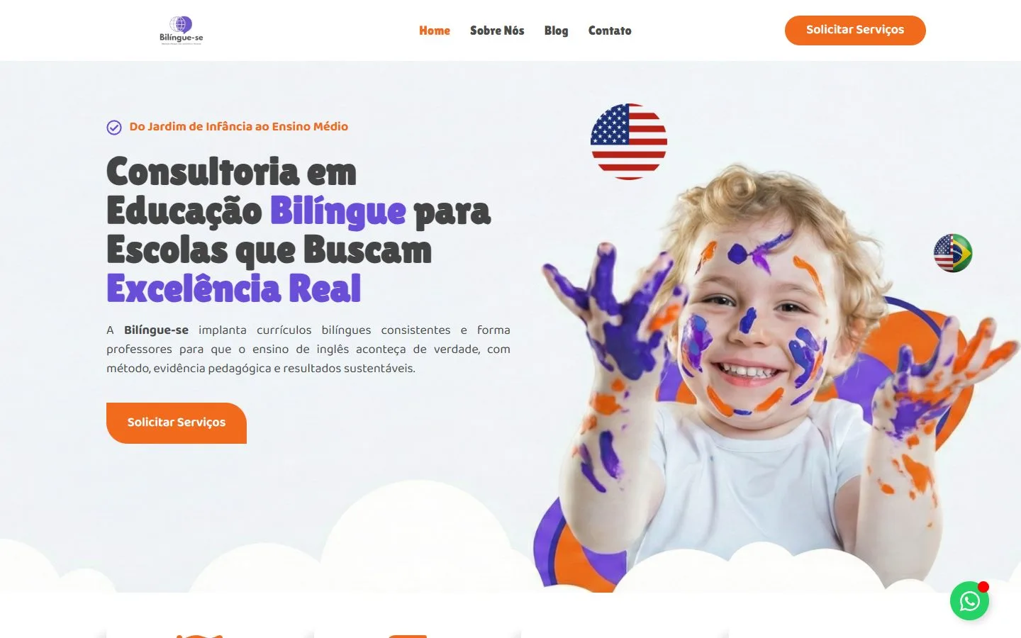 Site da Bilíngue-se